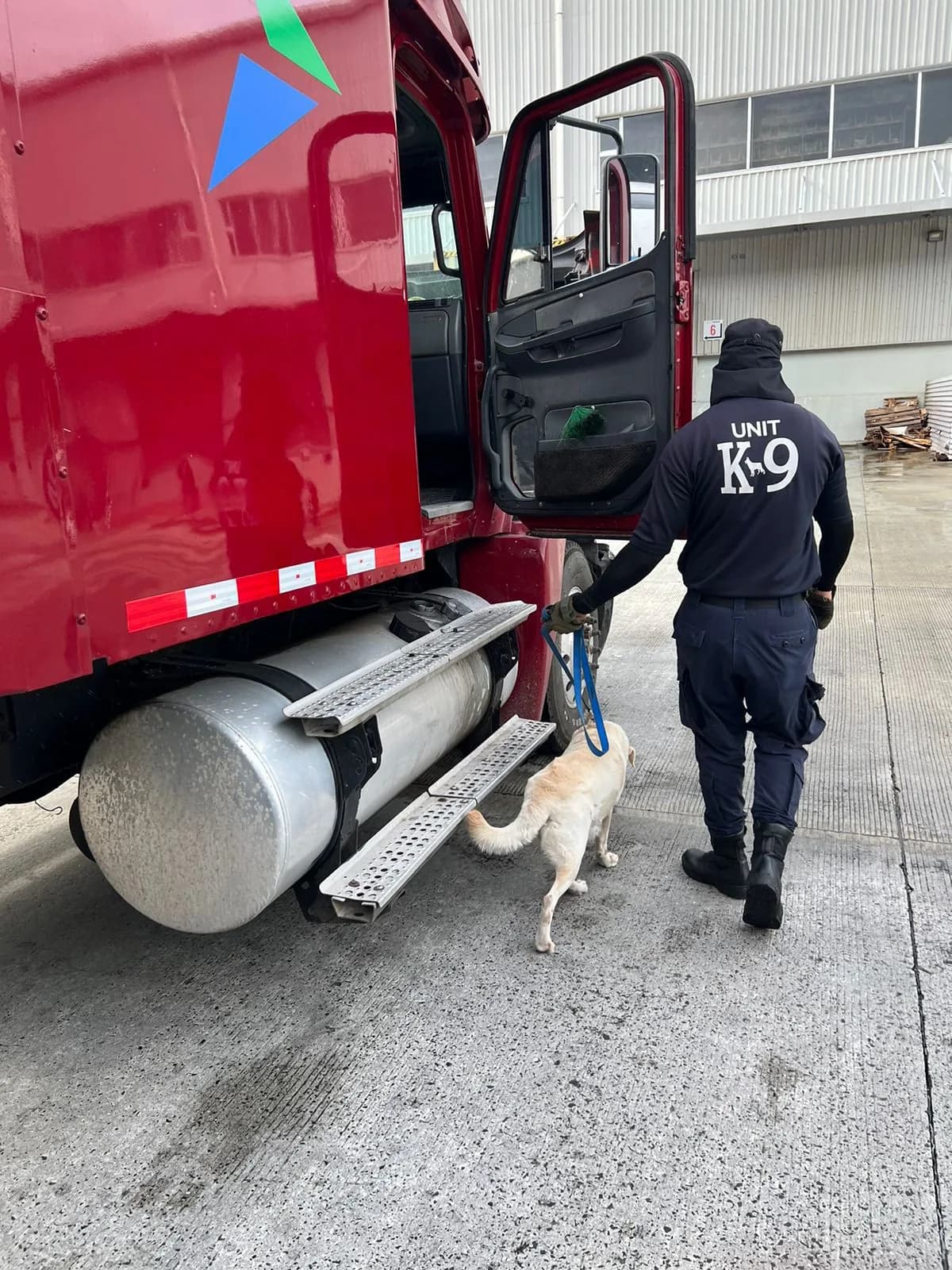 Inspección K9 de cargas